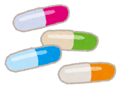 薬で体を奮い立たせる低収入男